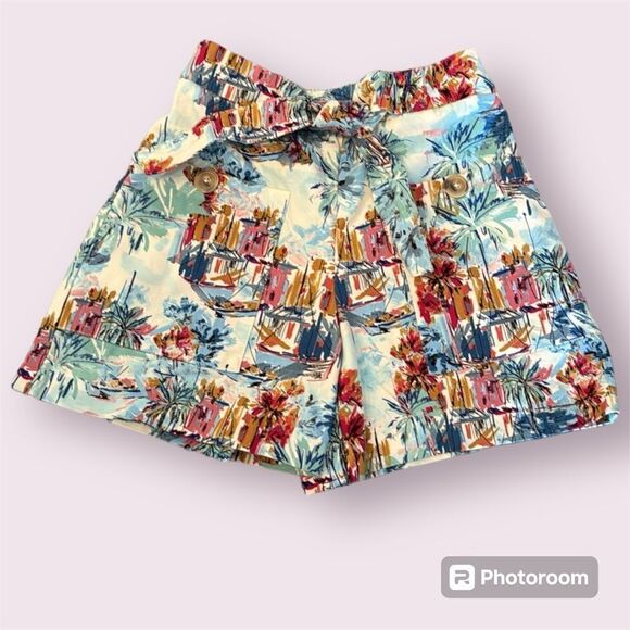 ZARA Kids Girls Paper Bag Shorts - Picture 1 of 8
